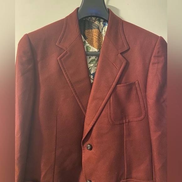 NEW $4600 GUCCI Slim Fit 100% Cashmere Sports Coat Blazer Jacket IT 52 / US 42 R - Picture 13 of 14